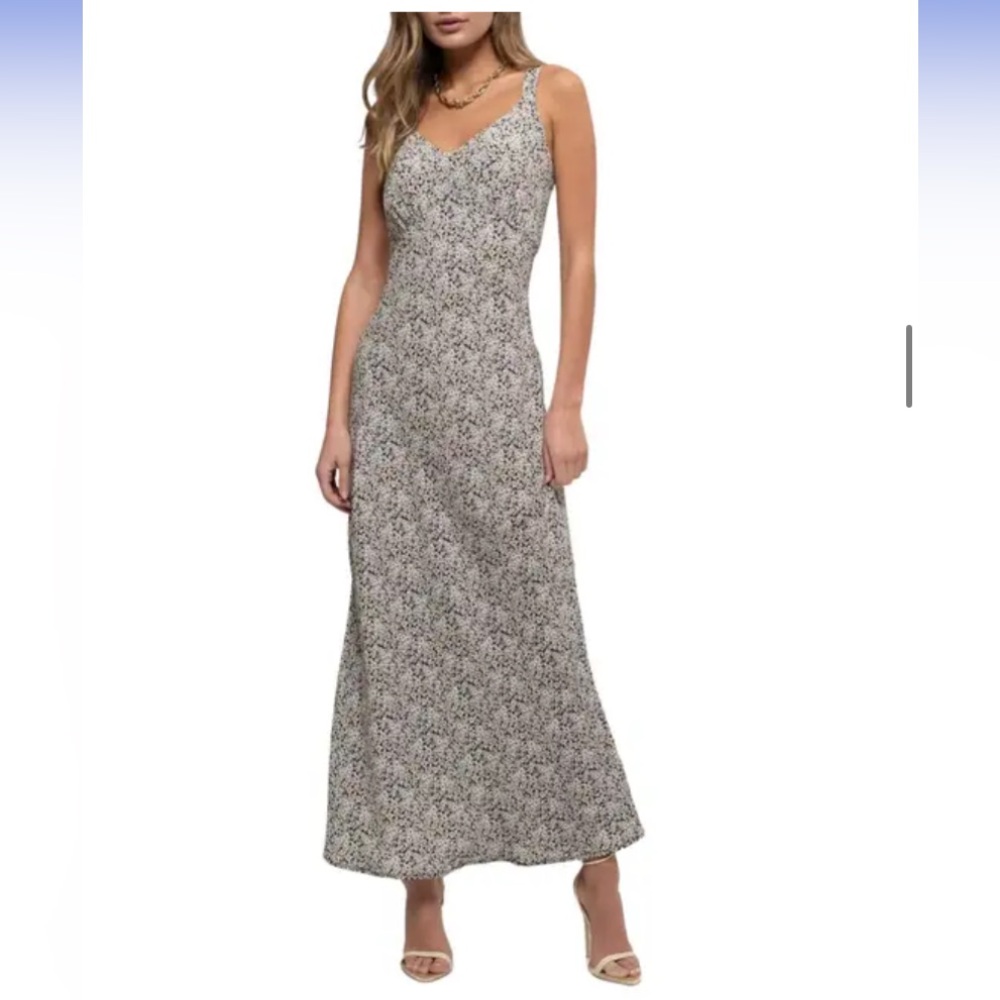 Blu Pepper Floral Patterned Maxi Dress